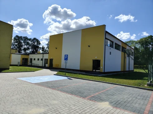 Sala Gimnastyczna przy Szkole Podstawowej w Dębinie