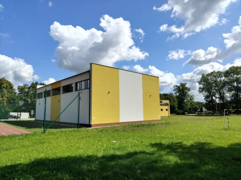 Sala Gimnastyczna przy Szkole Podstawowej w Dębinie