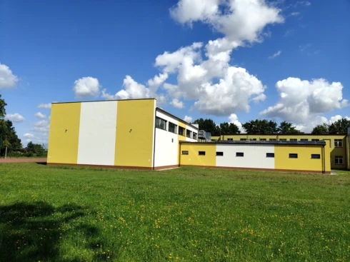 Sala Gimnastyczna przy Szkole Podstawowej w Dębinie