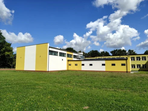 Sala Gimnastyczna przy Szkole Podstawowej w Dębinie