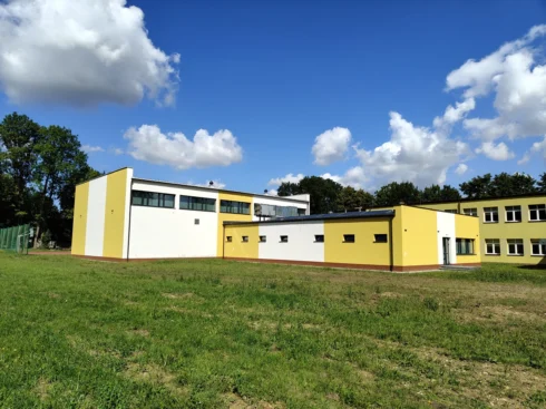 Sala Gimnastyczna przy Szkole Podstawowej w Dębinie