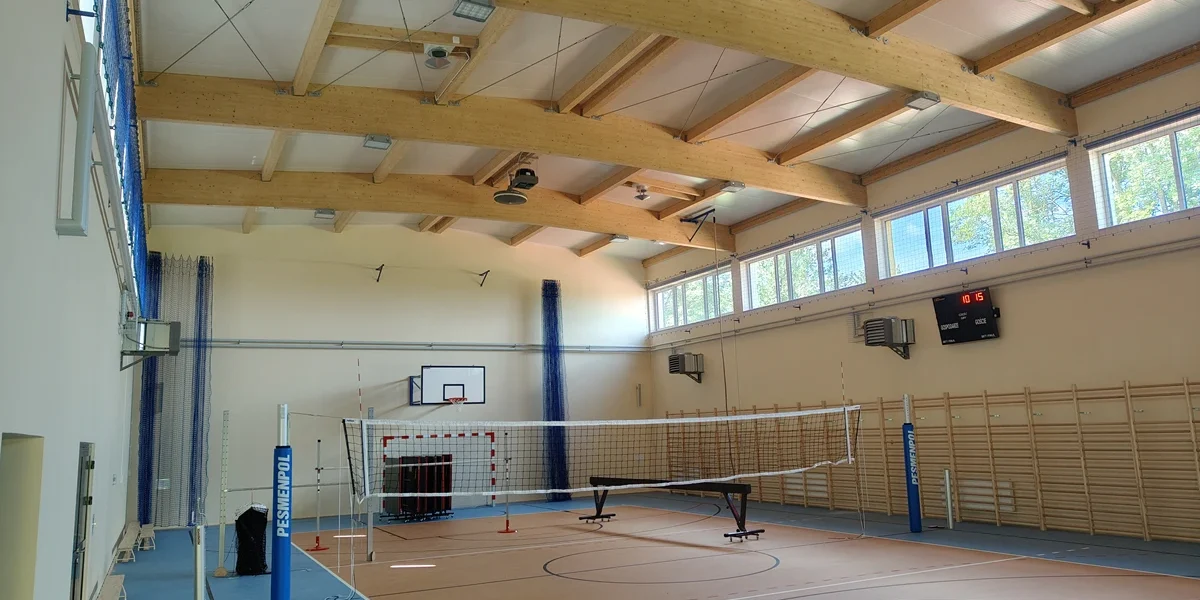 Sala Gimnastyczna przy Szkole Podstawowej w Dębinie