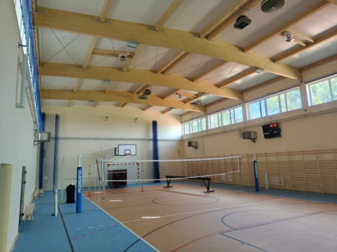 Sala Gimnastyczna przy Szkole Podstawowej w Dębinie