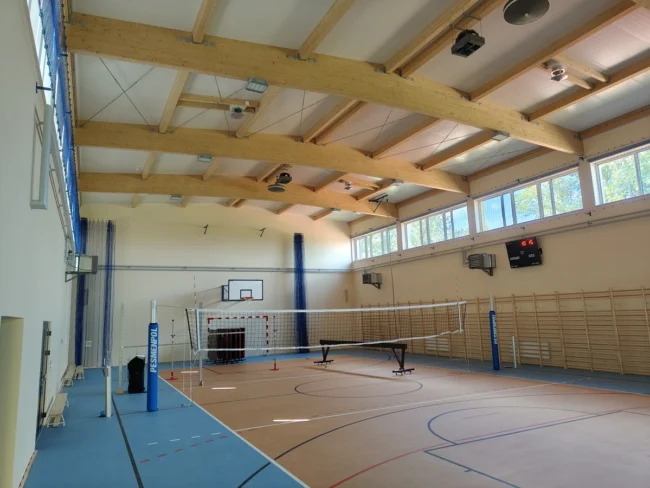 Sala Gimnastyczna przy Szkole Podstawowej w Dębinie